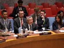 中国代表强调必须坚决反对以色列占领加沙的企图