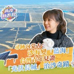 【两岸新发现】寻迹内蒙古：沙海变“蓝海” 台湾青年见证“光伏长城”治沙奇迹