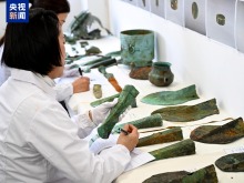 云南弥勒发现两千多年前青铜工匠墓地