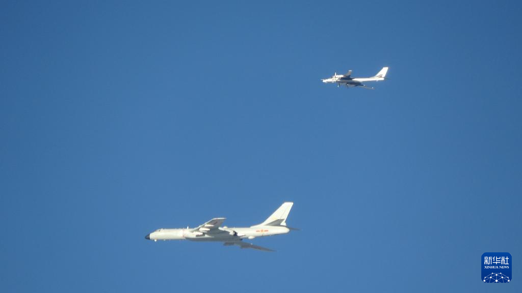 中俄两军组织实施第10次联合空中战略巡航 中俄两军组织实施第10次联合空中战略巡航