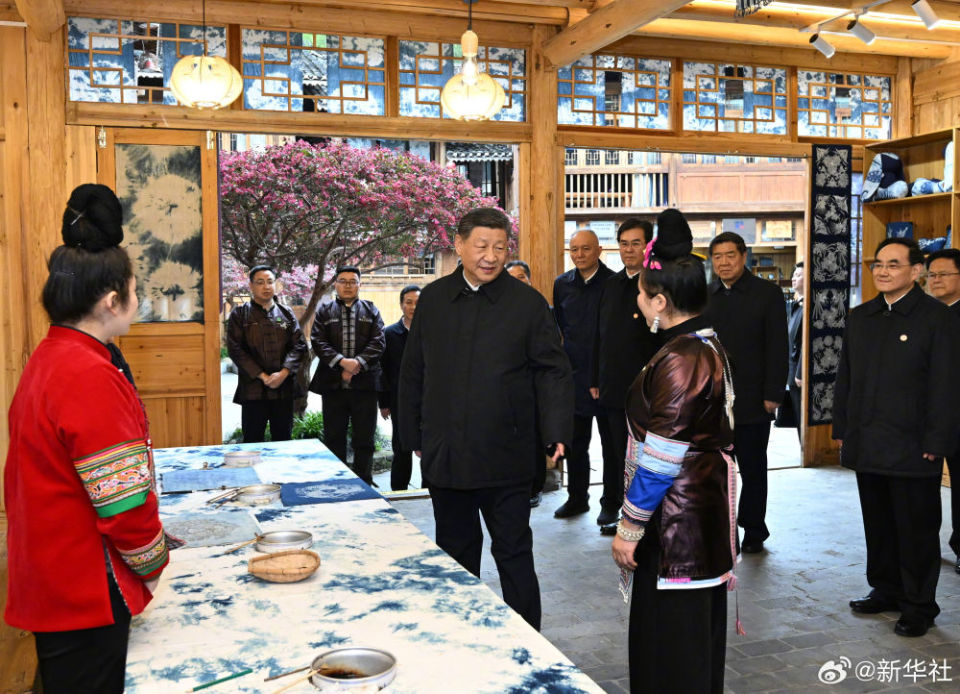 習近平：民族的特色，很古樸也很時尚