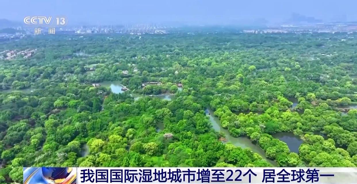 中国国际湿地城市增至22个 湿地面积稳定在5635万公顷以上