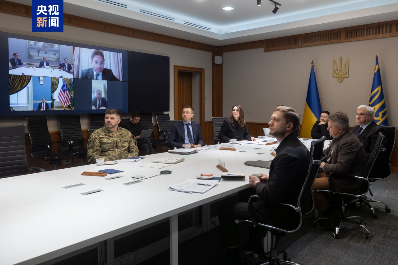 乌美就重建与和平议题举行工作组首次会谈 乌美就重建与和平议题举行工作组首次会谈