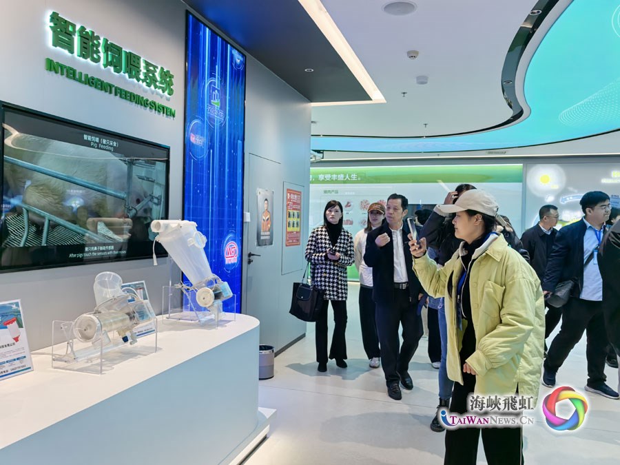 “猪妈妈都住上月子中心了”——“中国式现代化发展看河南”两岸媒体联合采访团走进“华夏生猪第一县”_fororder_图1