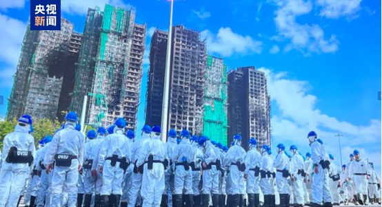 香港警方:内地支援超3万件物资有效助力大埔火灾救援 香港警方:内地支援超3万件物资有效助力大埔火灾救援