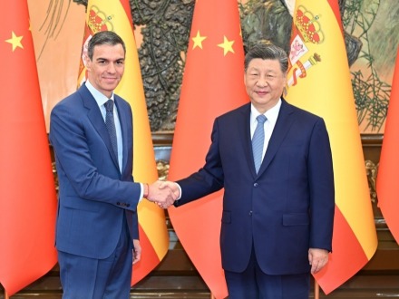 习近平会见西班牙首相桑切斯 习近平会见西班牙首相桑切斯