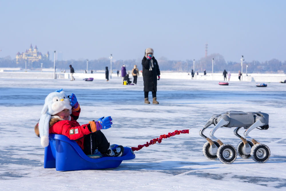 踏雪飞腾，共赴春天