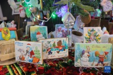 俄罗斯圣彼得堡举办姜饼艺术节