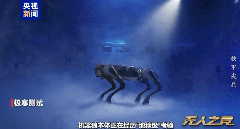 100只整装待发！量产机器狼“-20℃极寒测试”现场曝光