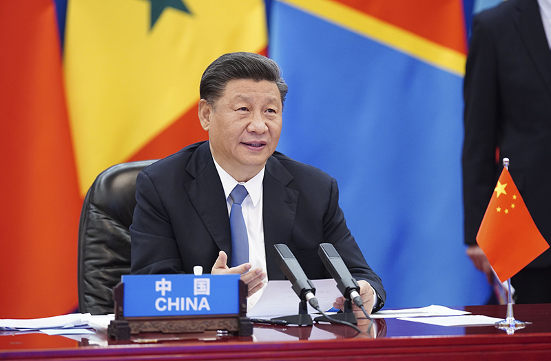 习近平主持中非团结抗疫特别峰会并发表主旨讲话