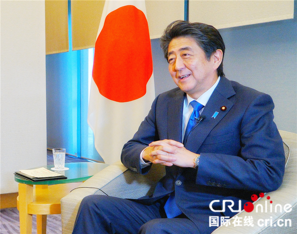 日本首相安倍晋三接受总台专访 期待习主席访日翻开日中新篇章