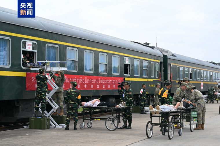 中老“和平列车-2026”人道主义医学救援联合演习圆满落幕