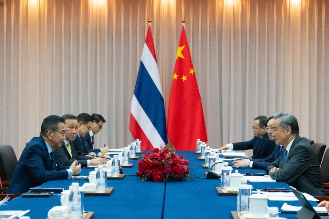 王毅会见泰国外长玛里_fororder_IMG_4927