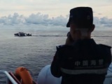 中国海警位中国黄岩岛领海及周边区域执法巡查