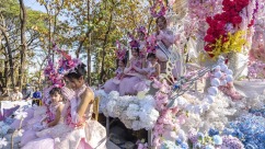 清迈花车巡游：全城绽放的芬芳盛宴