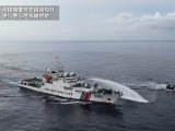 现场画面公布！中国海警依法驱离侵闯黄岩岛海域菲公务船