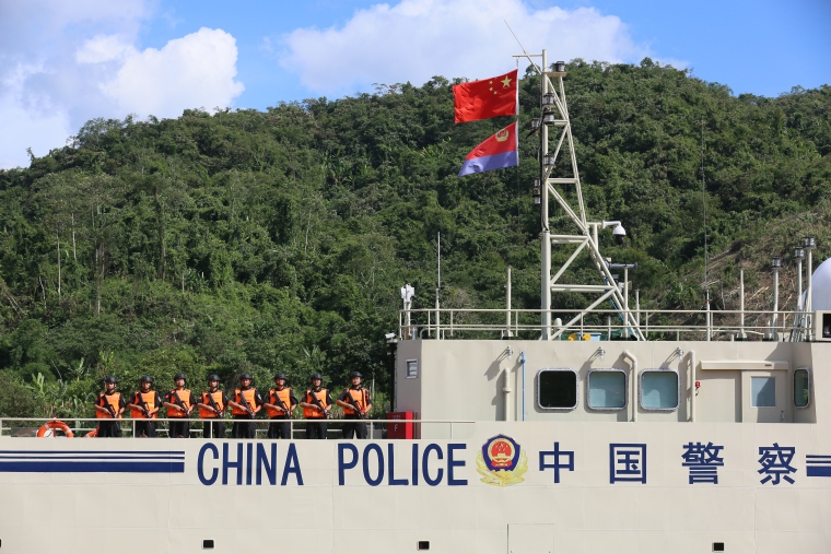 第154次中老缅泰湄公河联合巡逻执法行动圆满结束_fororder_IMG_2685