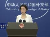 外交部：中国海警依法依规采取处置措施 正当合理