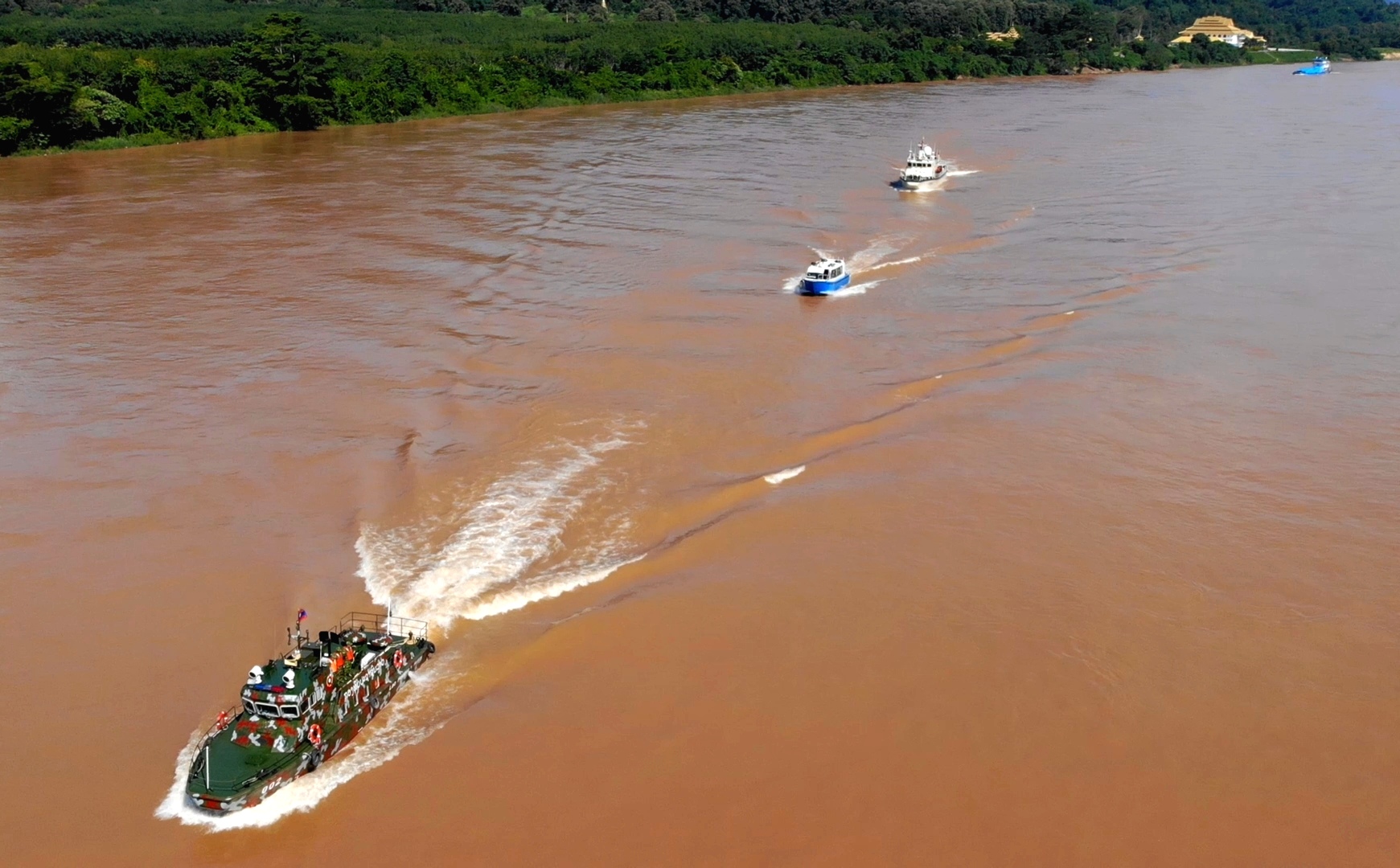 第158次中老缅泰湄公河联合巡逻执法行动圆满结束_fororder_IMG_8960