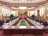 习近平会见洪森：共守和平、共谋发展、共创繁荣，扎实推进中柬命运共同体建设