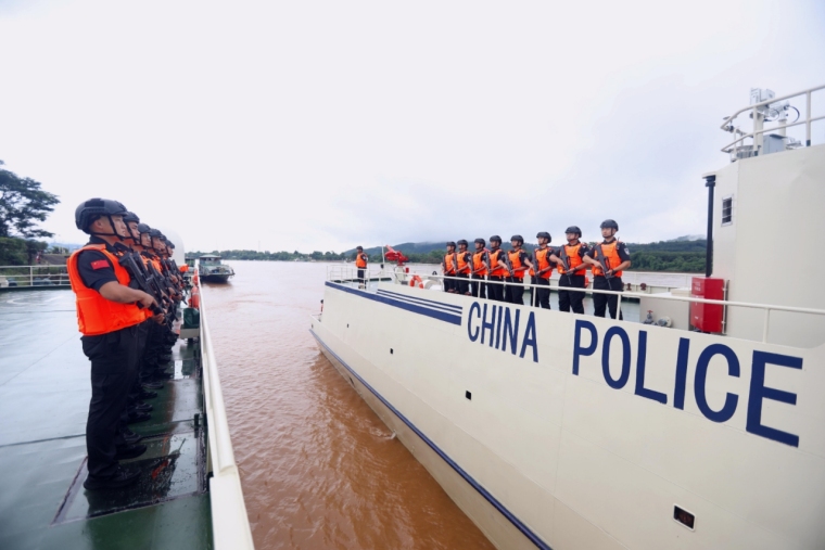 第155次中老缅泰湄公河联合巡逻执法行动圆满结束_fororder_IMG_4453