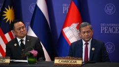 泰国和柬埔寨就两国边界和平问题签署联合声明