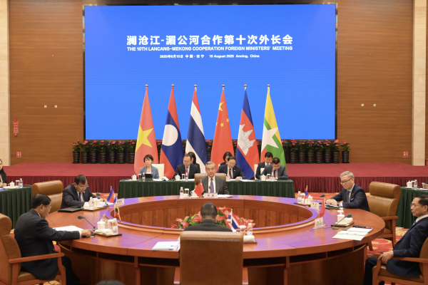 澜沧江—湄公河合作第十次外长会在云南举行_fororder_IMG_4959
