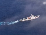 中国海警位中国黄岩岛领海及周边区域执法巡查
