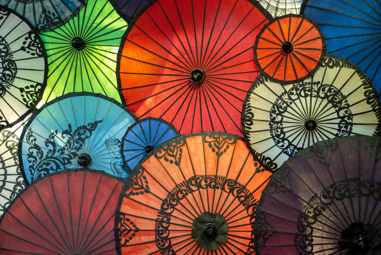 Pathein Umbrella of Myanmar: The Romance of Centuries-Old Handicraft Tradition_fororder_VCG41N1268663480