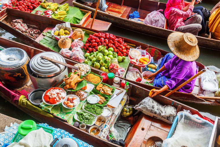 Floating Market: Thailand’s Hidden Gem of “Flowing Poetry”_fororder_VCG211282088431