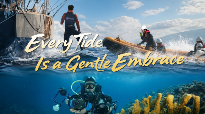 Every Tide Is a Gentle Embrace Between Us and the Ocean_fororder_4-央视频-微博-每一次潮汐-英_00000