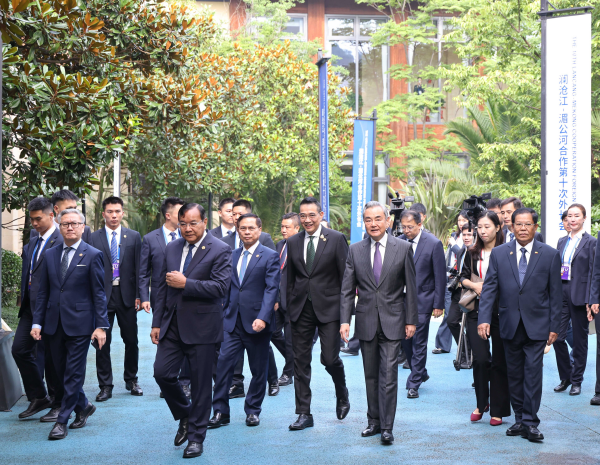 澜沧江—湄公河合作第十次外长会在云南举行_fororder_IMG_4957