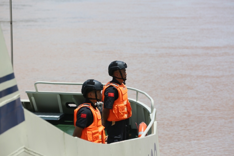 第154次中老缅泰湄公河联合巡逻执法行动圆满结束_fororder_IMG_2687
