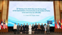落实《南海各方行为宣言》第53次联合工作组会在泰国曼谷举行