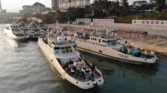 第162次中老缅泰湄公河联合巡逻执法行动启动