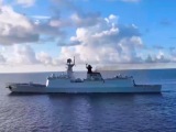 中国人民解放军南部战区位中国黄岩岛领海领空及周边区域组织战备警巡