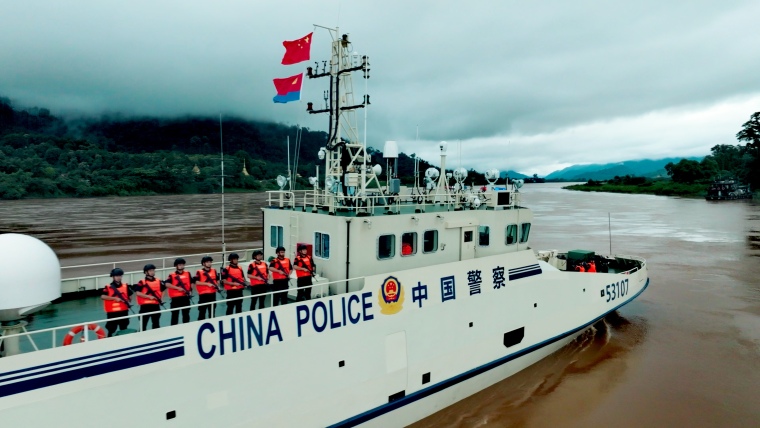 第155次中老缅泰湄公河联合巡逻执法行动圆满结束_fororder_IMG_4454