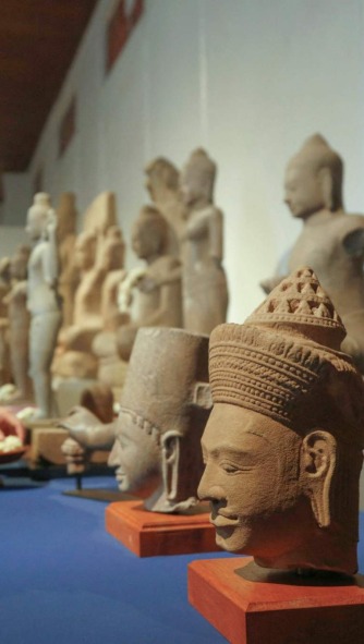 74 Repatriated Artifacts Return to Cambodia