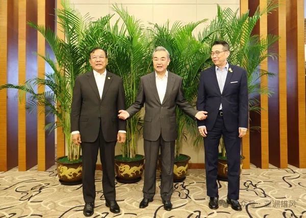 中柬泰三国外长在安宁茶叙_fororder_IMG_4936