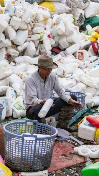 Vietnam’s Plastic Waste Boom Leaves Informal Recyclers as the Invisible Backbone