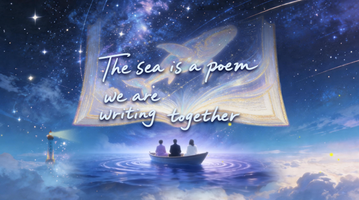 The Sea, a Poem We Write Together_fororder_横板封面