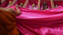 Lying in Coffins to Welcome the New Year: Thai Worshippers “Simulate Death” for Good Luck