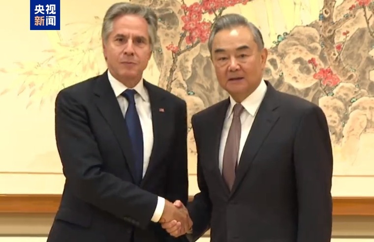 王毅会见布林肯：美方不能总是以“两副面孔”对华