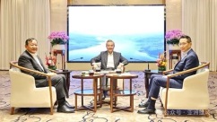 中柬泰三国外长在安宁茶叙