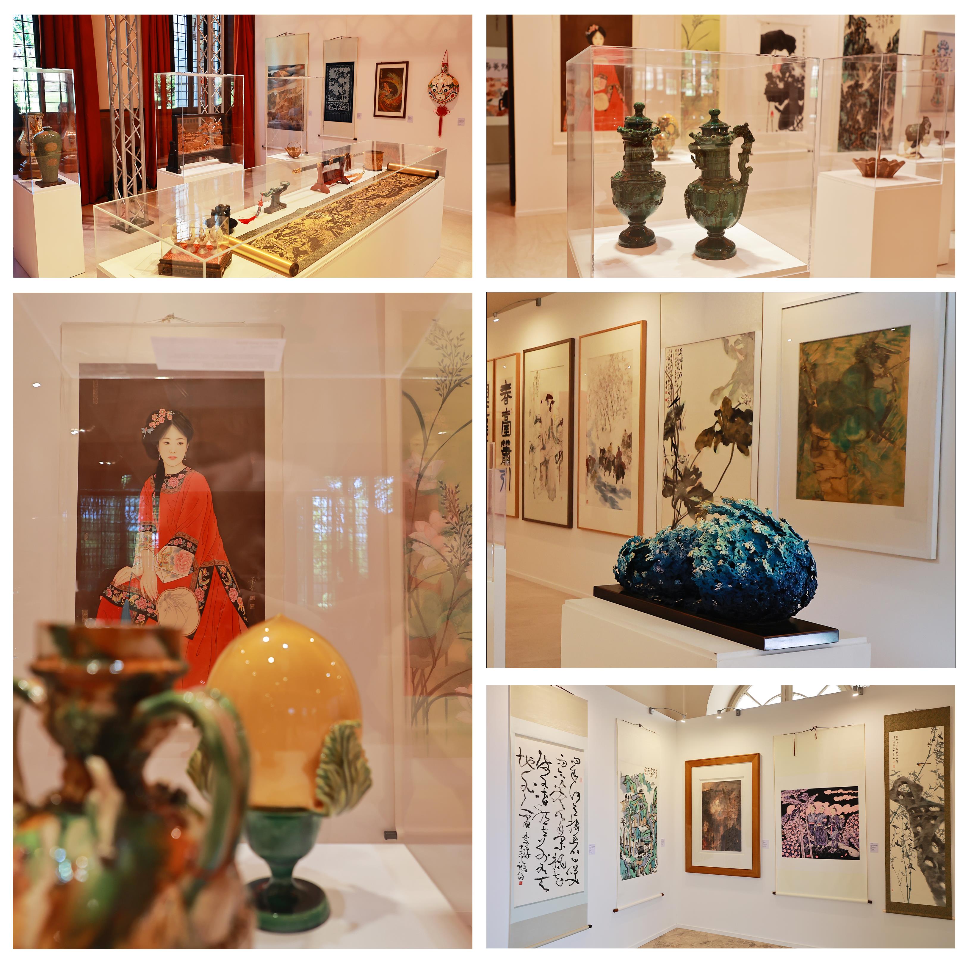 开幕！“光影同辉 美美与共”——庆祝中意建交55周年艺术特展在罗马举办