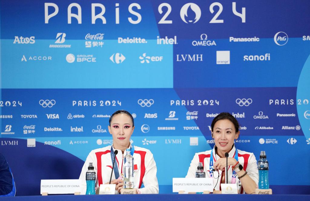 绽放！圆梦！中国花游首夺奥运金牌