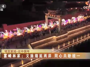 【海峡两岸】话百家姓·过中国年——雾峰林家：文脉绵延两岸  同心共盼统一