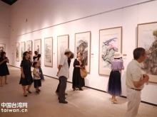 以笔墨寄民族情怀 海峡两岸国画名作汇聚海沧金沙书院