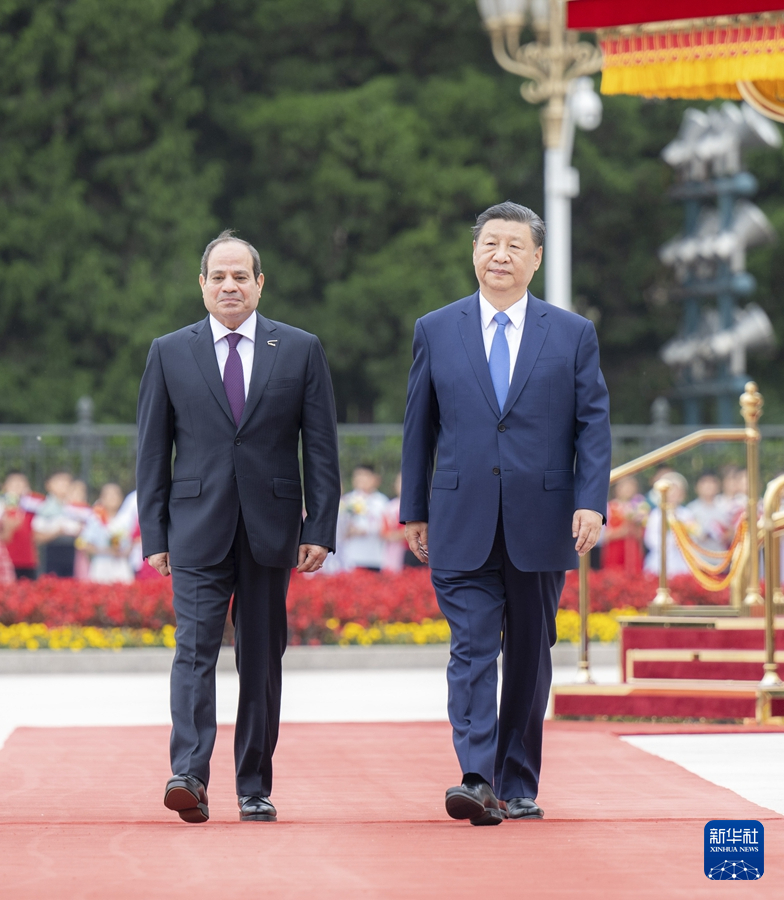习近平同埃及总统塞西会谈