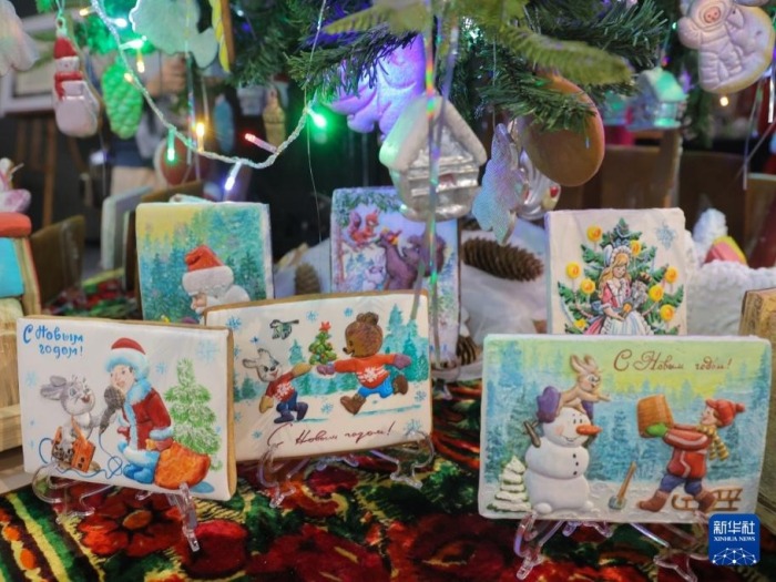 俄罗斯圣彼得堡举办姜饼艺术节